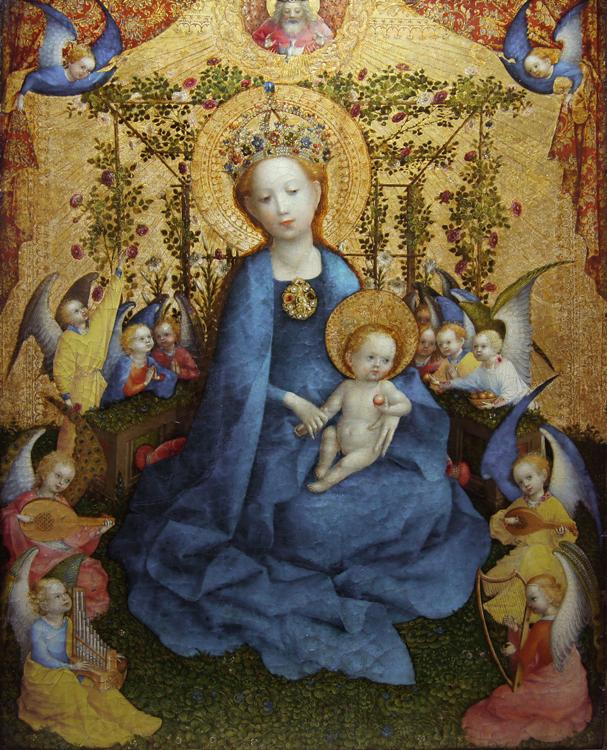 Stefan Lochner The Coronation of the Virgin (nn03) Spain oil painting art